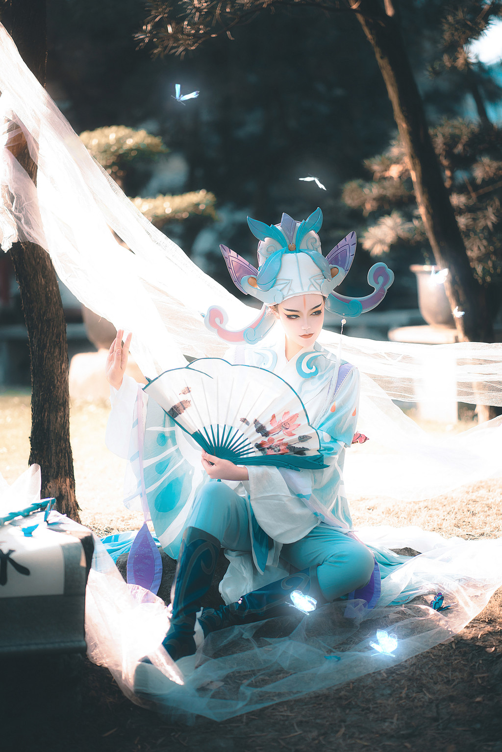 上官婉儿cosplay四舅拿支烟来