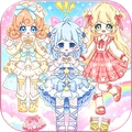 粉彩少女学院派