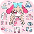 优优美少女装扮间