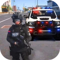 警察驾驶追击