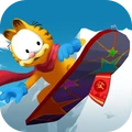 加菲猫滑雪