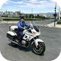 警车巡逻驾驶