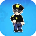 警官办案中