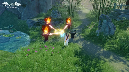 放个技能《梦幻新诛仙》自由交互玩法解锁