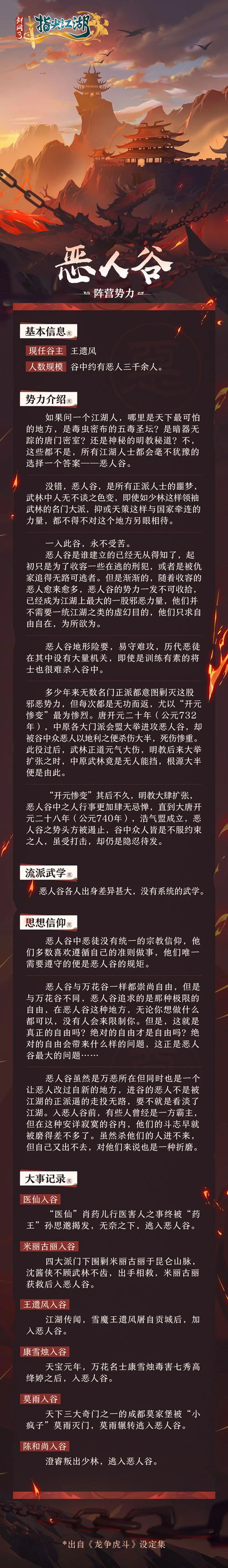 《剑网3：指尖江湖》全新侠客曝光！