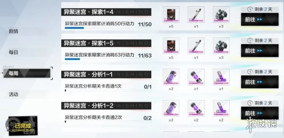 《战双帕弥什》异聚迷宫奖励有哪些 异聚迷宫奖励介绍