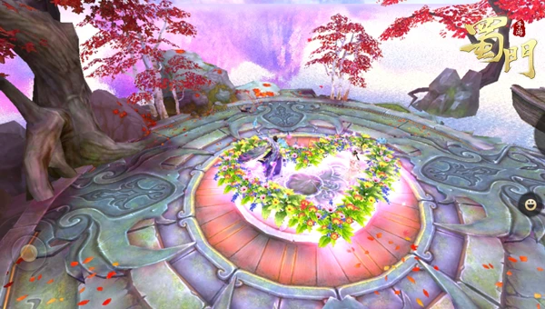 千里情缘一线牵《蜀门手游》七夕情缘助力牵手