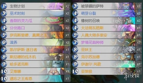 《炉石传说手游》狂野大大德卡组推荐 大大德卡组分享