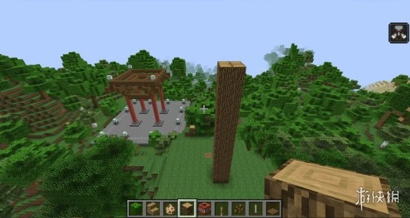 《我的世界手游》树屋建造方法 我的世界生存树屋建造流程