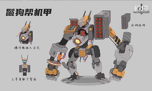​《幻塔》手游怪物档案：难缠的鬣狗帮机甲