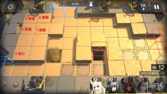 《明日方舟》黄铁行动荒漠怎么打 第二天轮换图8级低保攻略