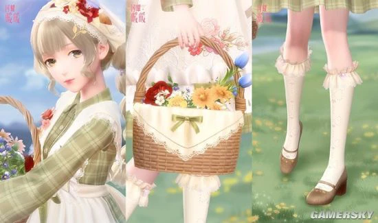 《闪耀暖暖》非凡套装“绿野牧歌”限时复刻