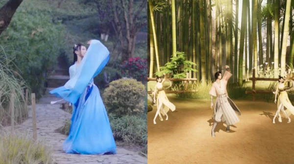 《楚留香》动捕黑科技曝光 古风舞、海草舞你pick谁？