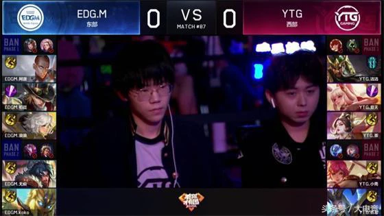 王者荣耀KPL：EDG.M3:2险胜YTG获得五连胜，Hero久竞3:0战胜GK