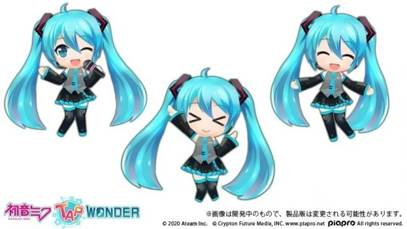 初音未来手游新作《初音未来-TAP WONDER-》开放预约 预计6月推出