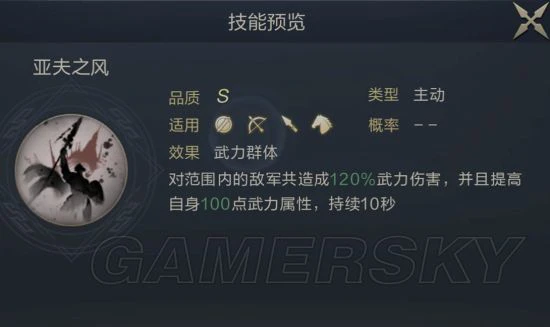 《鸿图之下》魏势力名将徐晃属性及简评
