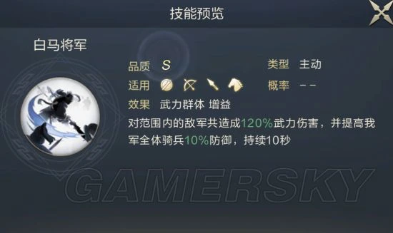 《鸿图之下》魏势力名将庞德的属性及简评