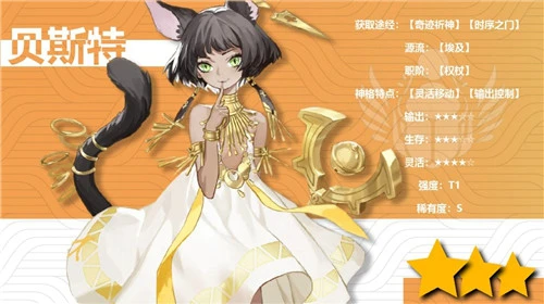 《解神者》神格解析 猫女神贝斯特